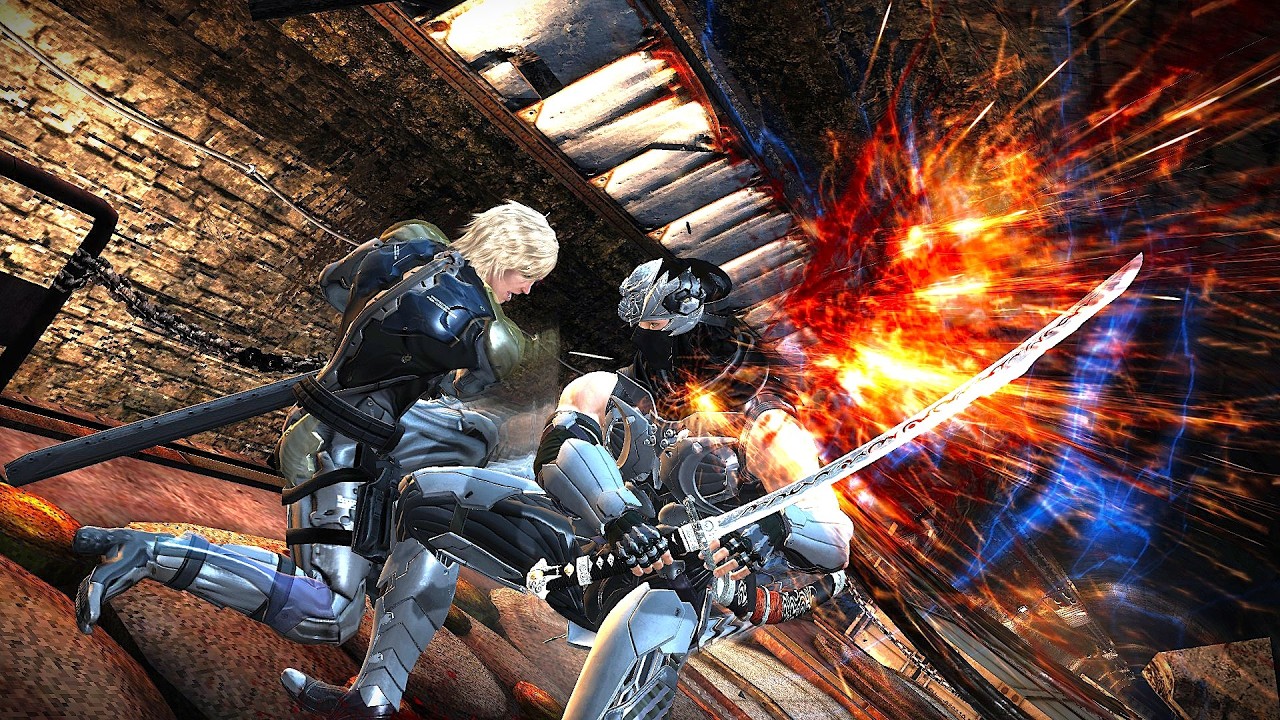 Prologue Raiden Vs Ryu Hayabusa-Train Fight