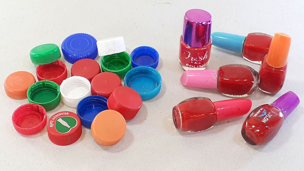 WASTE PLASTIC BOTTLE CAPS RE-USE IDEA FOR AMAZING LIFE HACK