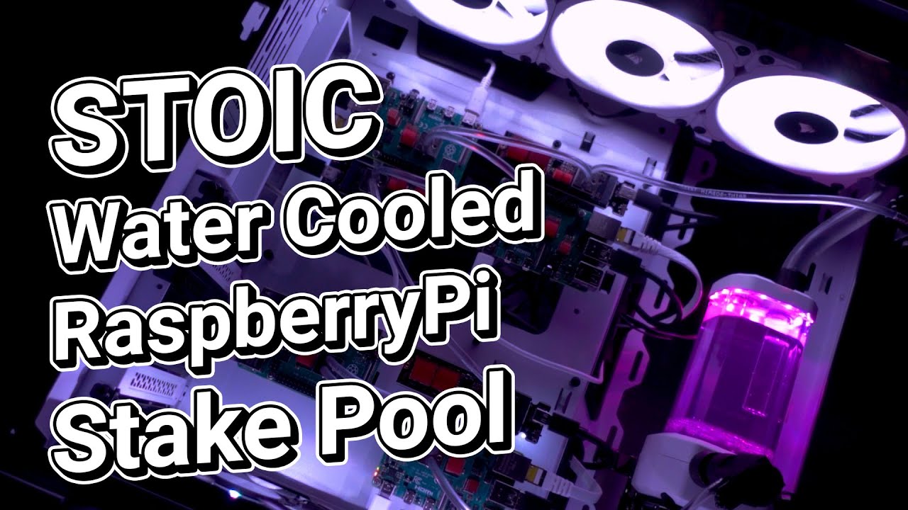 The Water Cooled Raspberry Pi Solar Powered Stake Pool Build! - All Metrics Included