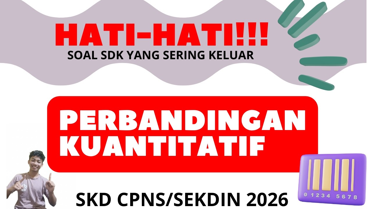 SOAL YANG PASTI MUNCUL DI TES SKD CPNS/SEKDIN 2026