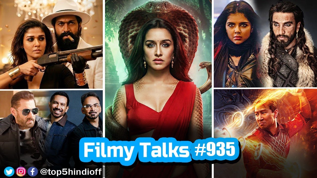 Filmy Talks #935 - Nagin😱, Toxic Teaser🔥, Pralay🤫, Shang-Chi 2🥳, Salman Khan Raj & DK😎, #AA24💥...