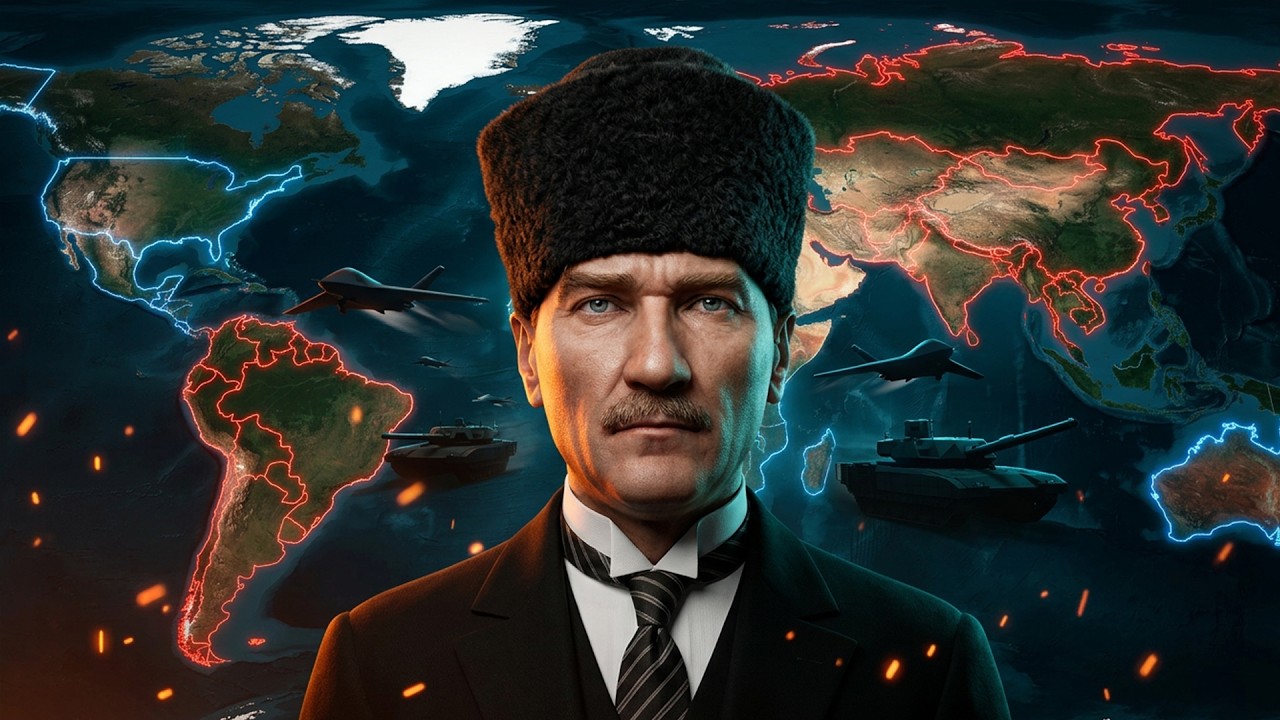 Atatürk'lü Türkiye vs Tüm Dünya Günümüzde Savaşsaydı?