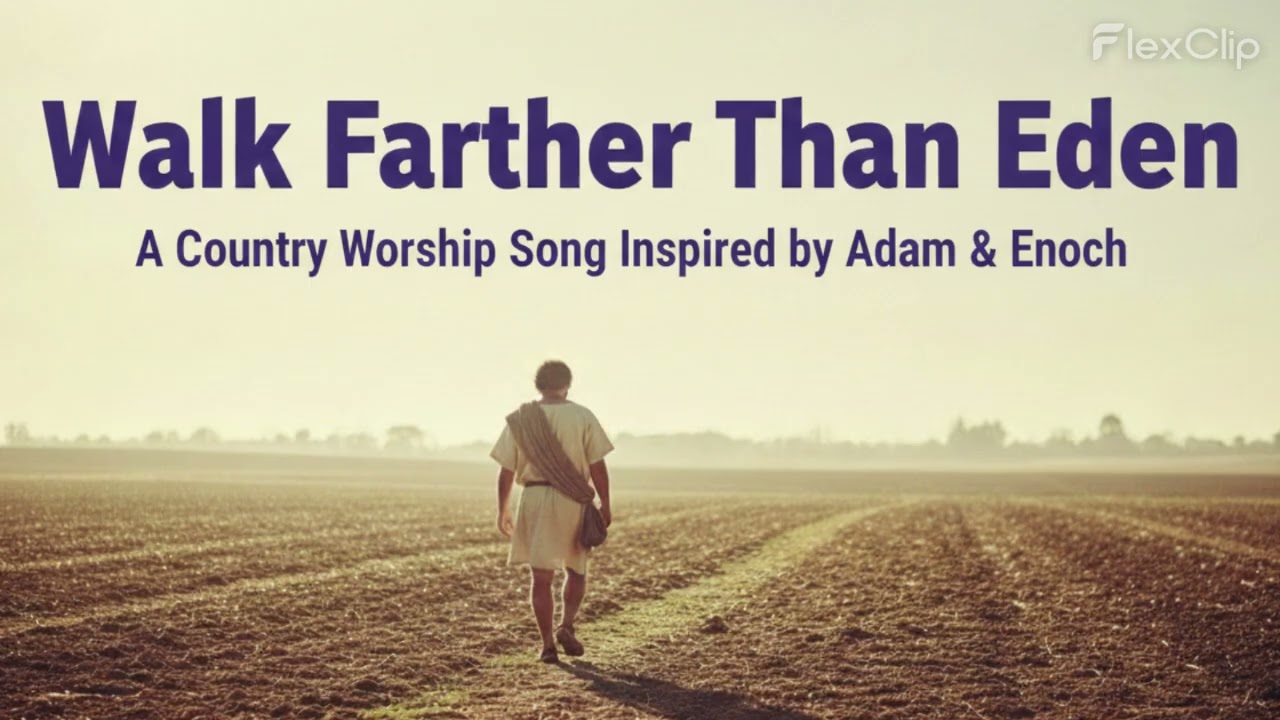 Walk Farther Than Eden ‑ A Country Worship Song Inspired by Adam and Enoch #countryworshipsongs
