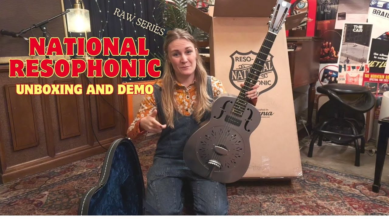 National Resophonic Raw Series Unboxing and Demo