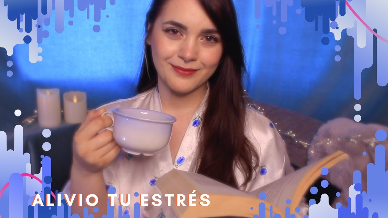 Tu Amiga te Ayuda con el Estrés y el Cansancio 😴ASMR Roleplay [Sonidos Superpuestos] ENG Subs