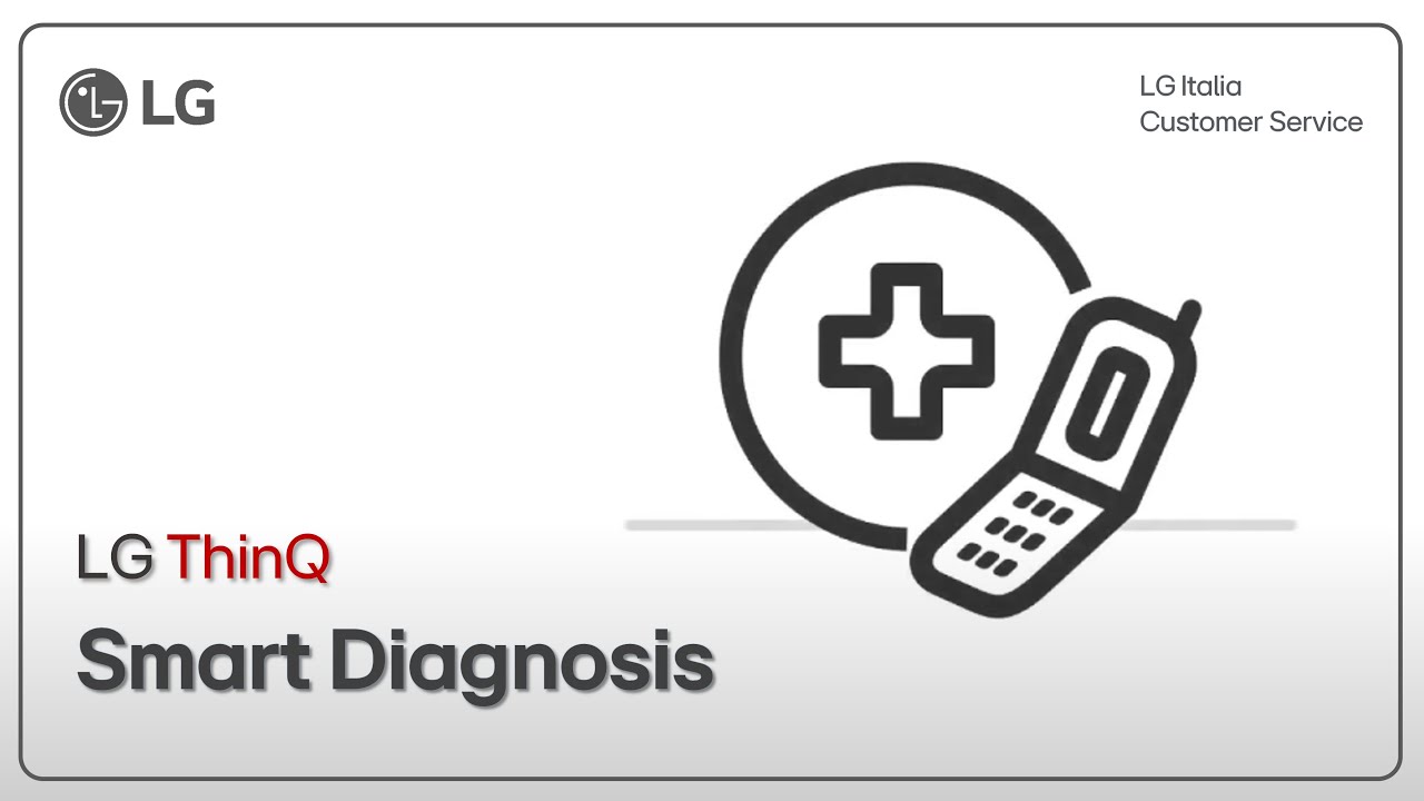 Тонкий LG | Как использовать Smart Diagnosis в приложении LG ThinQ