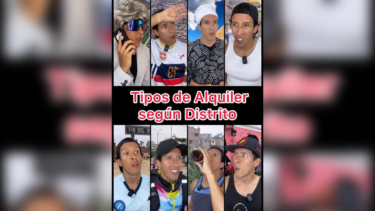 TIPOS DE ALQUILER SEGÚN DISTRITO 😂🏠
