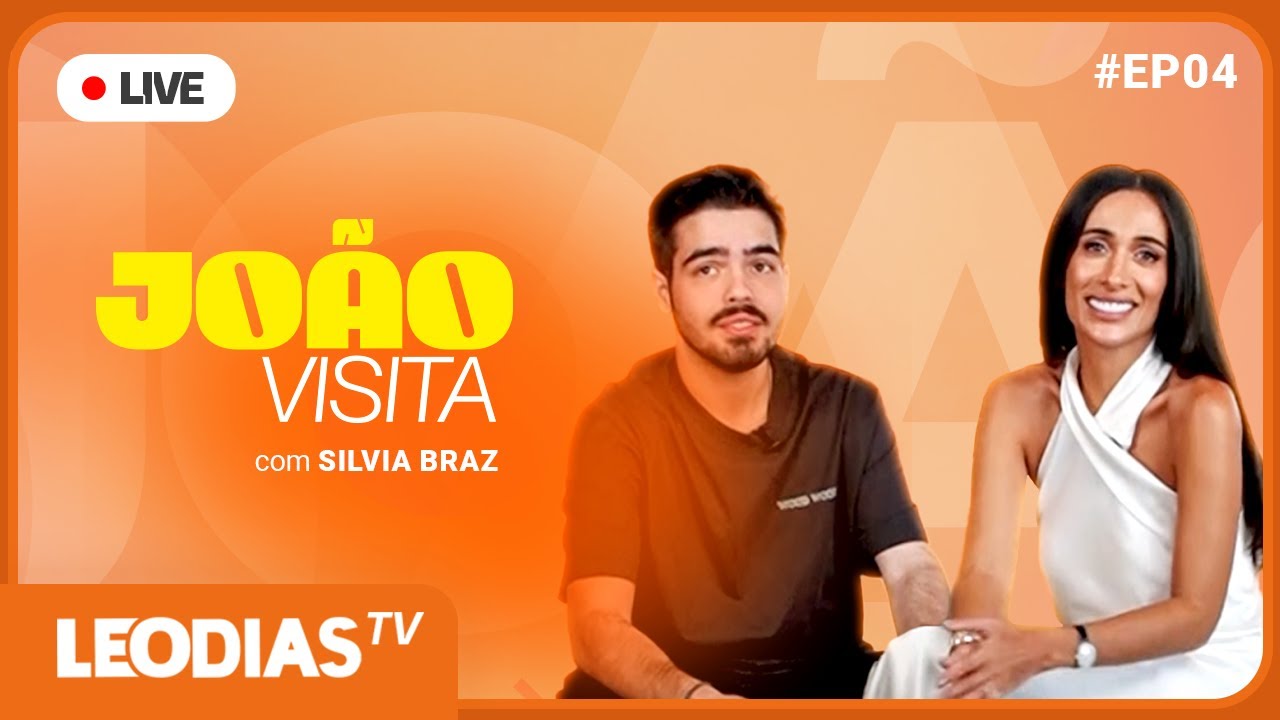 JOÃO VISITA SILVIA BRAZ #EP 04 | JOÃO VISITA | LeoDias TV
