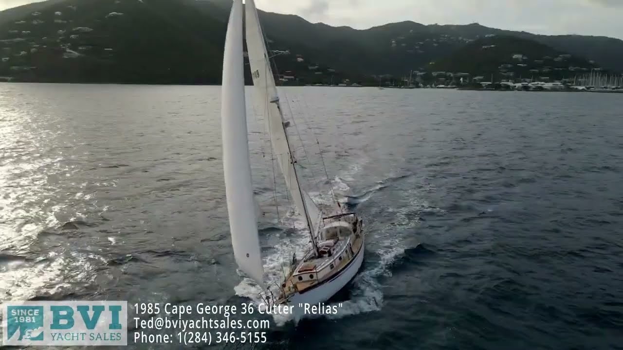 BVI Yacht Sales - 36' Cape George Cutter RELIAS