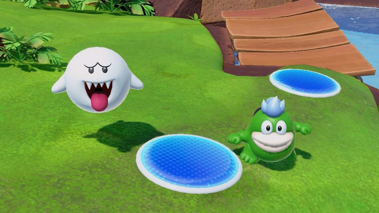 Super Mario Party Jamboree - Boo, Koopa Troopa, Toad, Spike - Goomba Lagoon