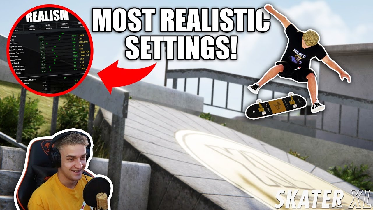 Finding the MOST REALISTIC Settings for Skater XL on PC! | Skater XL