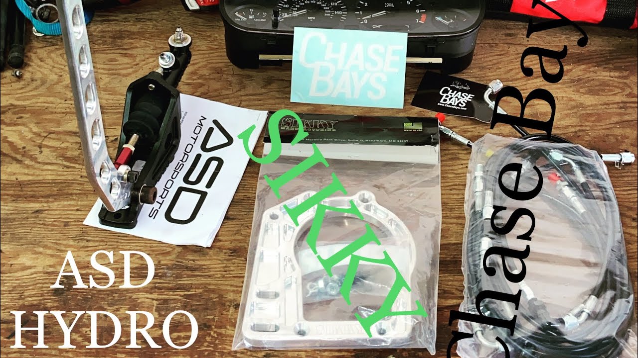 BMW E36 HYDRO HANDBRAKE INSTALL (ASD,CHASEBAYS,SIKKY,WILWOOD)