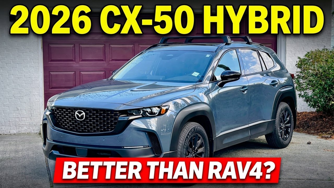 Обзор Mazda CX-50 Hybrid 2026 года — лучше, чем RAV4 Hybrid?