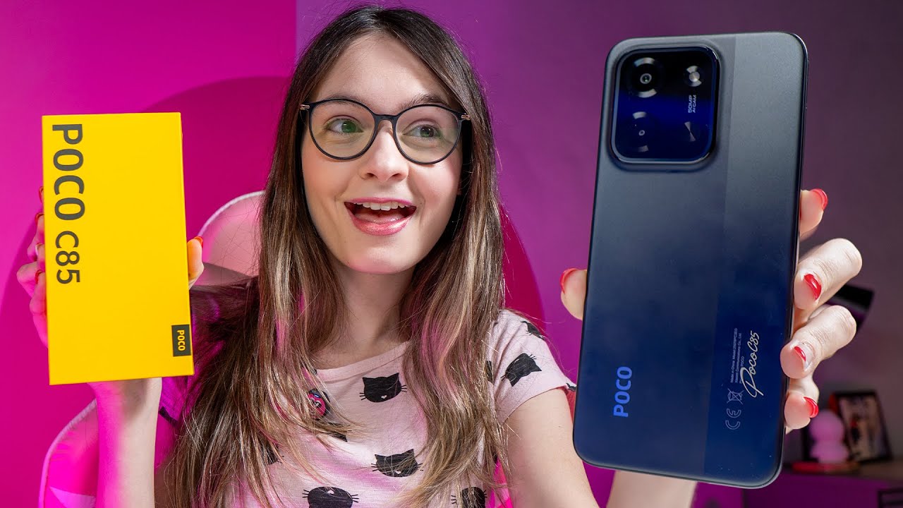 Poco C85 - O celular BARATO da XIAOMI com 6000MAH de BATERIA! Primeiras Impressões!