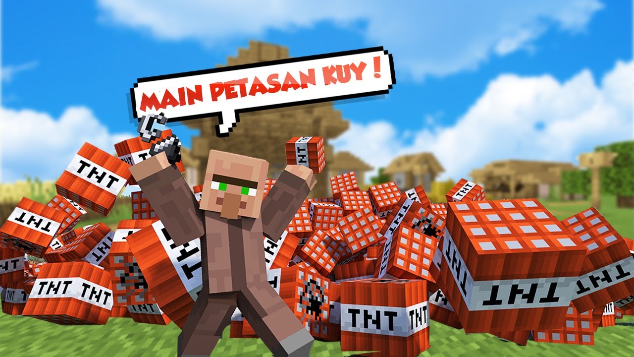 AKU SIKSA VILLAGER INI DENGAN MAIN PETASAN DI RUMAHNYA !!!