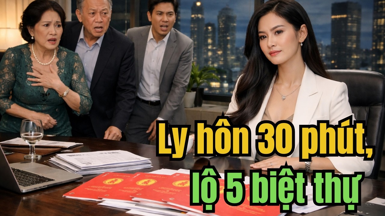 Vừa Ly Hôn 30 Phút, Cả Nhà Chồng Sốc Khi Biết Vợ Cũ Đứng Tên 5 Căn Biệt Thự