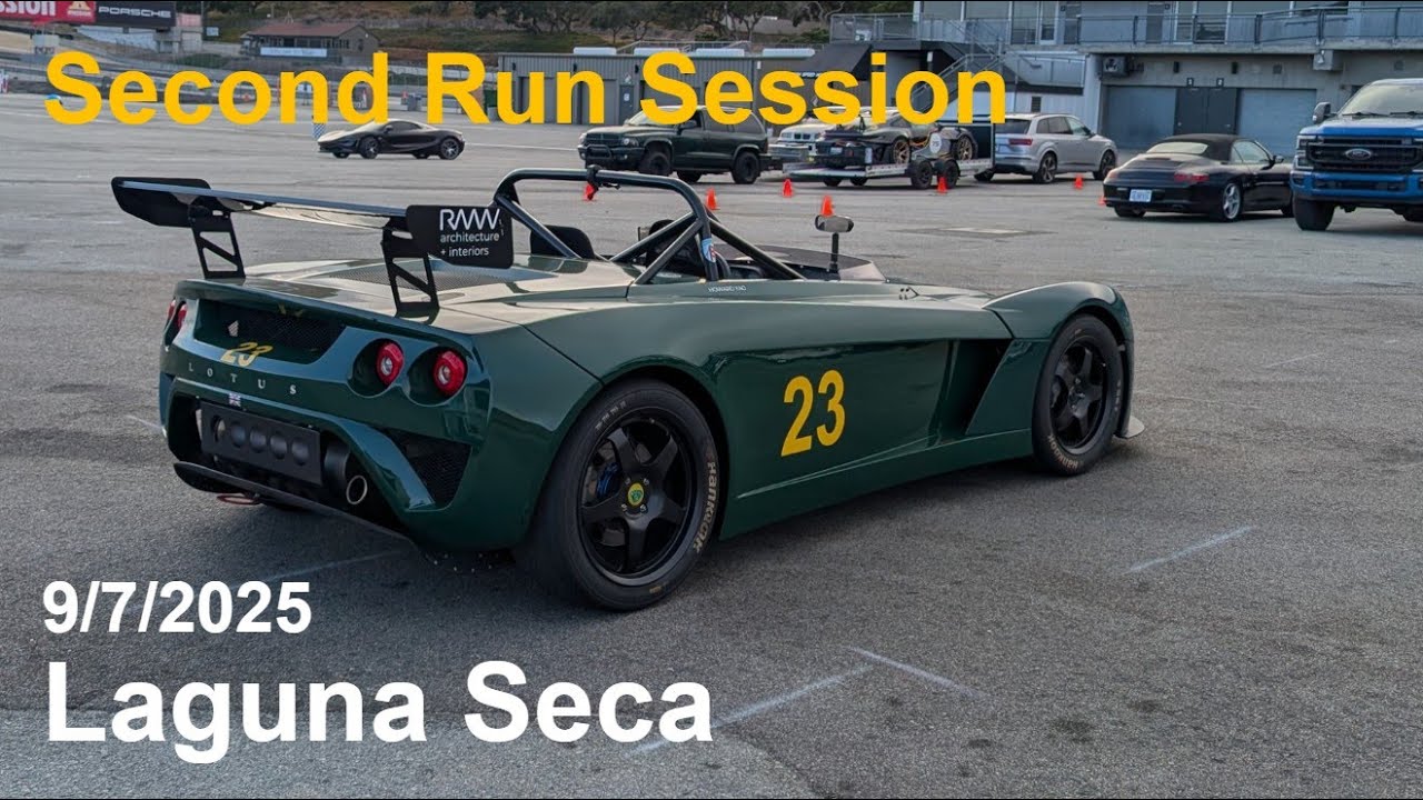 2008 Lotus 2-Eleven at Laguna Seca - Session 2