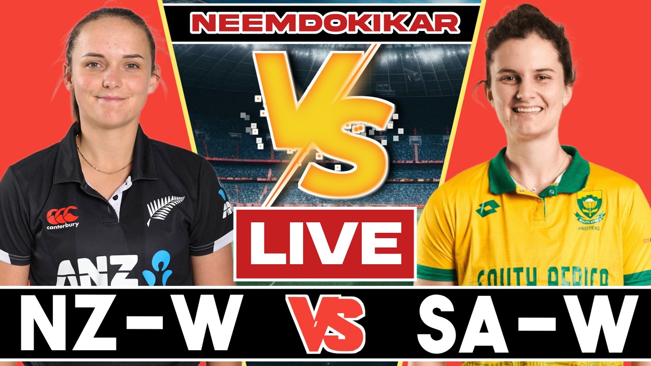 Live : New Zealand Women vs South Africa Women, 2nd T20i, Live Score, Live Cricket Match