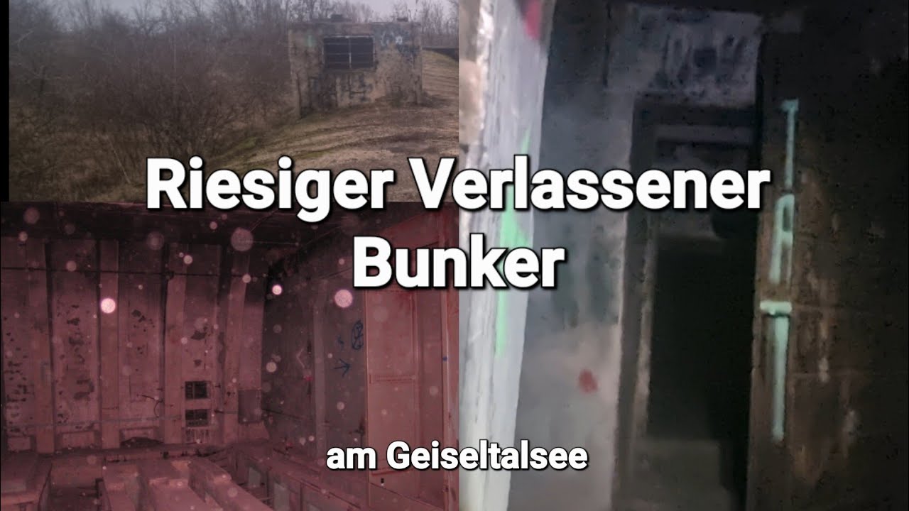 Ein Ort zum verirren in der Dunkelheit... des Bunkers - Lost Places
