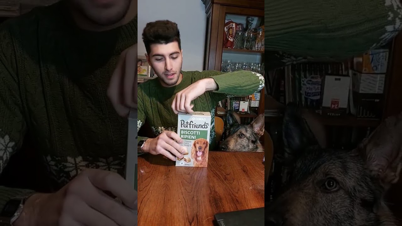 Biscotti per cani .. sono buoni ? assaggiamo.. 