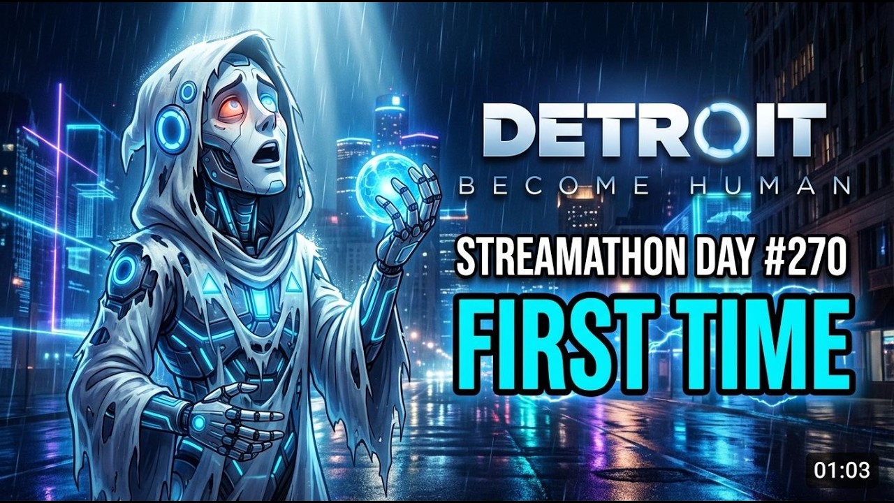 I Played Detroit: Become Human For The First Time... | Streamathon Day 270