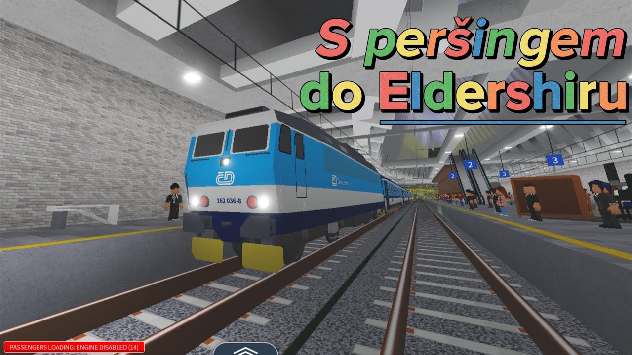 ČD Spěšný vlak v Robloxu?! Terminal Railways