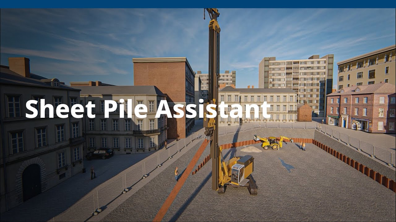 Sheet pile assistant | RTG Rammtechnik