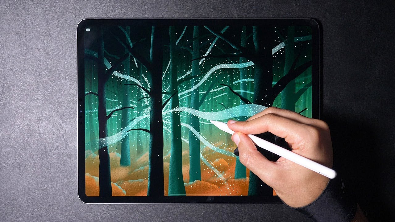 Magic Forest | iPad Pro Art