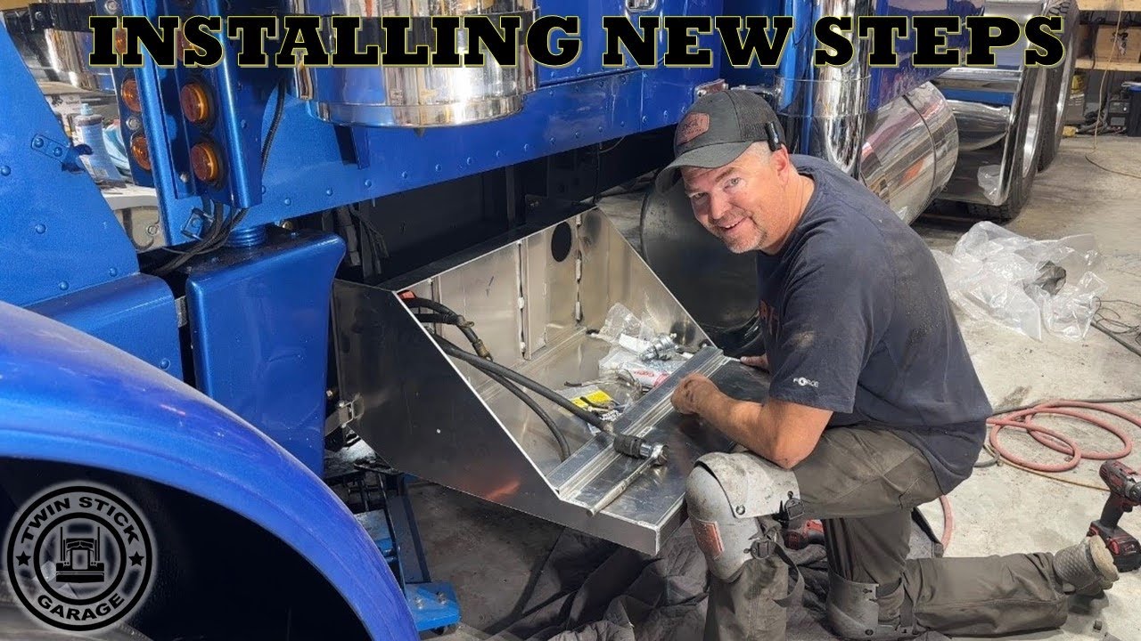 Peterbilt 359 Restoration Ep.123 Step Box Installation