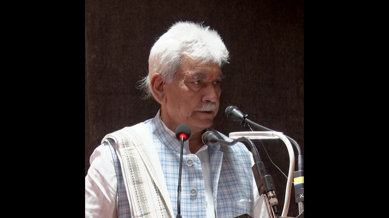 LG Manoj Sinha&rsquo;s grand message to J&K police and people | JK News Today