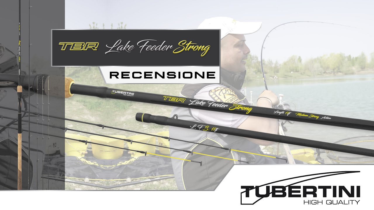 Tubertini High Quality presenta le TBR LAKE FEEDER STRONG per la Pesca a Method