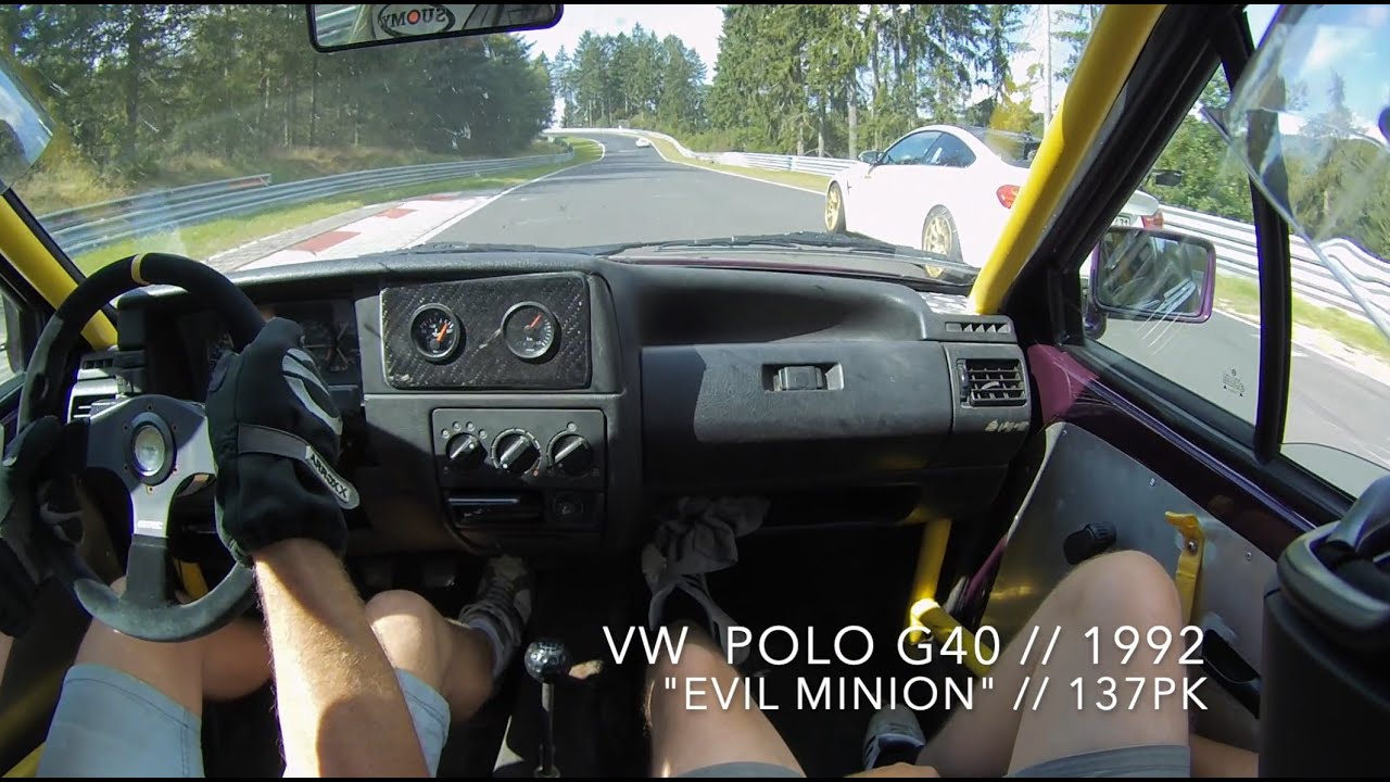 Polo G40 vs BMW M4 Nürburgring battle // HP VS SKILLS