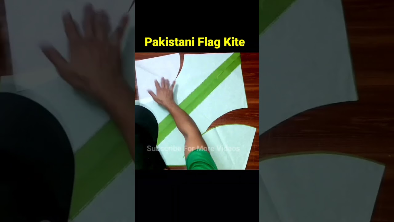 Pakistani Kite Making For 14 August. #SMKites #shorts