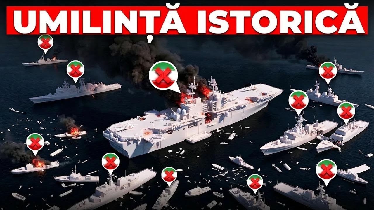 Iran a provocat Marina SUA… Apoi întreaga sa flotă a fost anihilată în doar 48 de ore