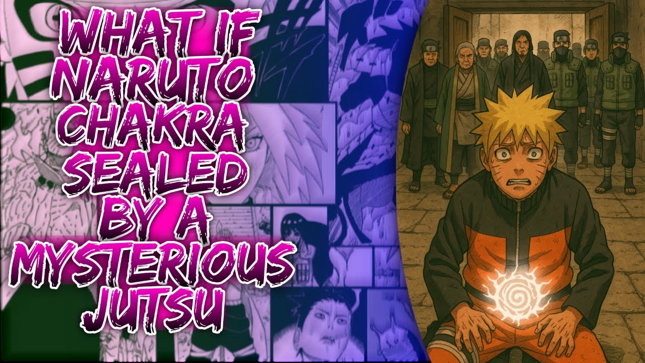 What If Naruto Chakra Sealed By A Mysterious Jutsu ||