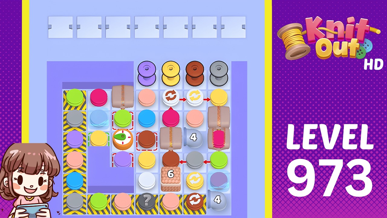 Knit Out Level 973 Solution Walkthrough
