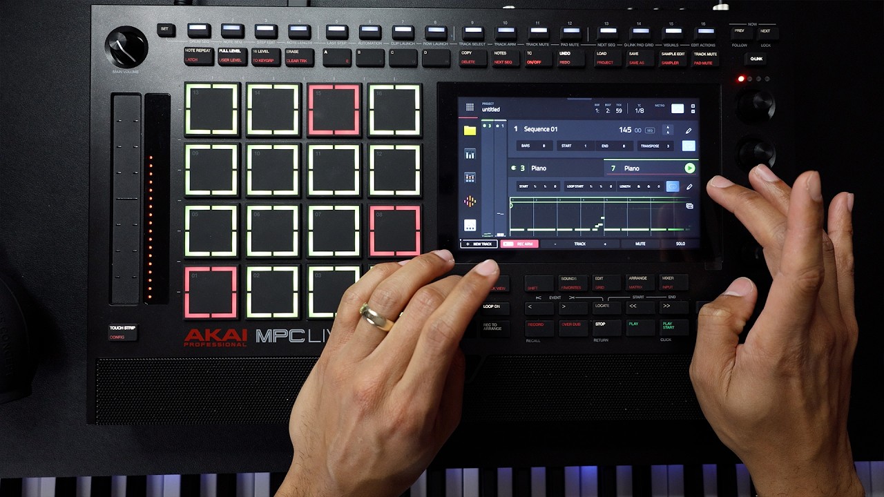 MPC Live 3 Full Beat Making & Arranging!