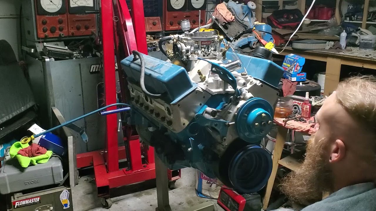 Long Hall garage episode 21 383 engine build part 2
