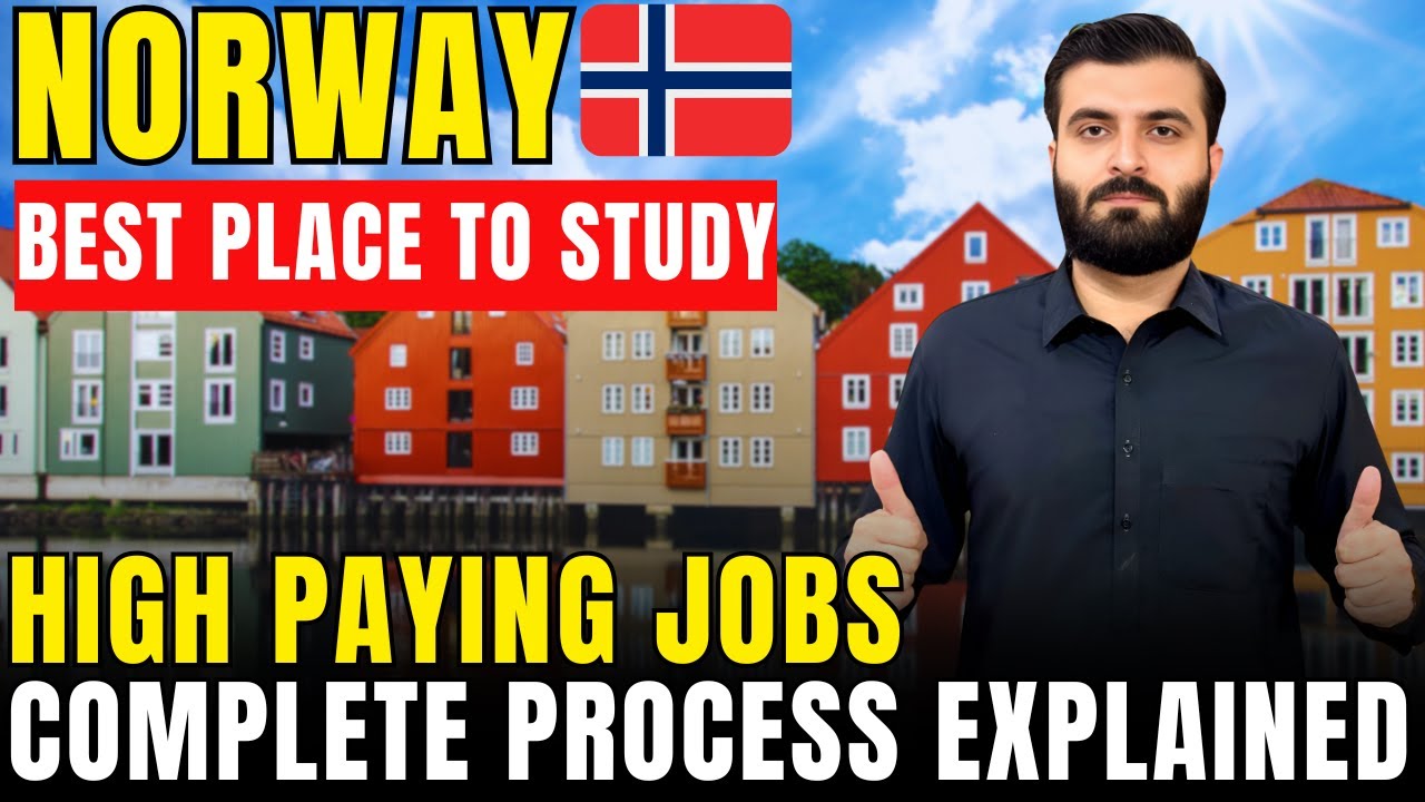 Study in Norway 🇳🇴 | High Paying Jobs & Full Process Explained for International Students