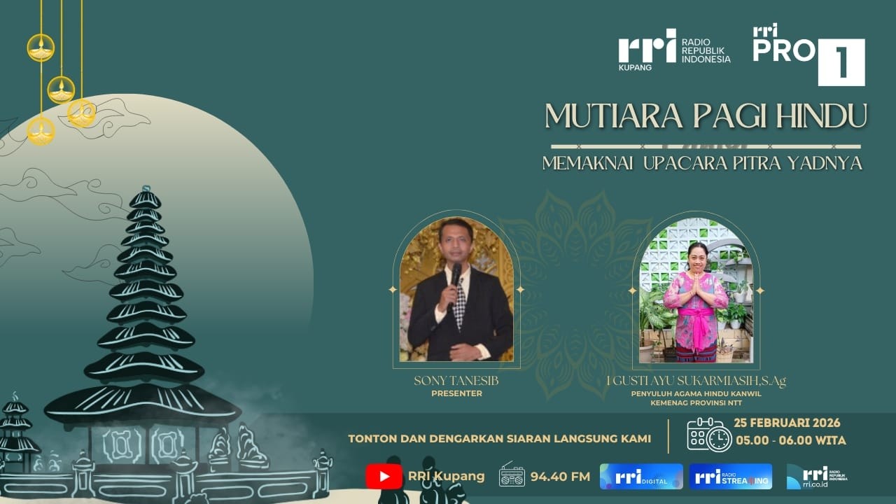 [LIVE] MEMAKNAI UPACARA PITRA YADNYA | MUTIARA PAGI | RRI KUPANG
