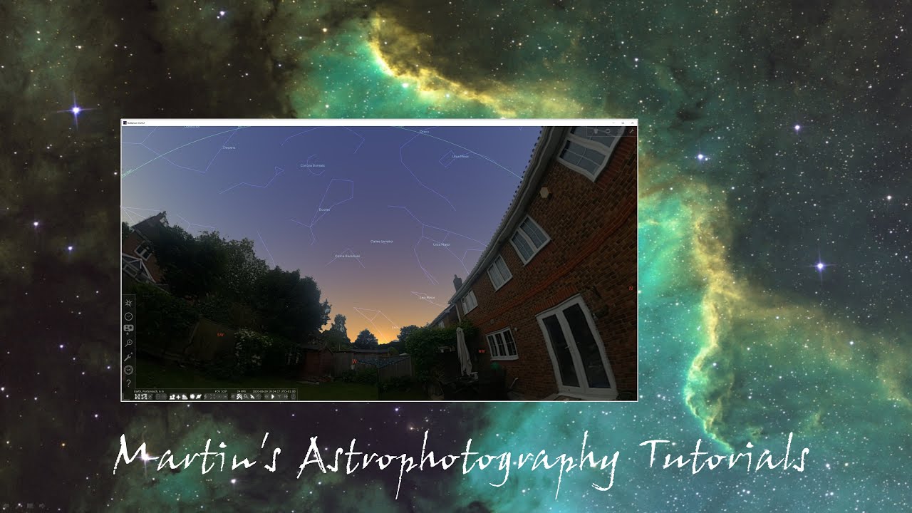 Creating a Custom Landscape for Stellarium