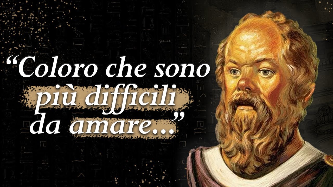 Le Citazioni di Socrate che &egrave; meglio conoscere da GIOVANI.