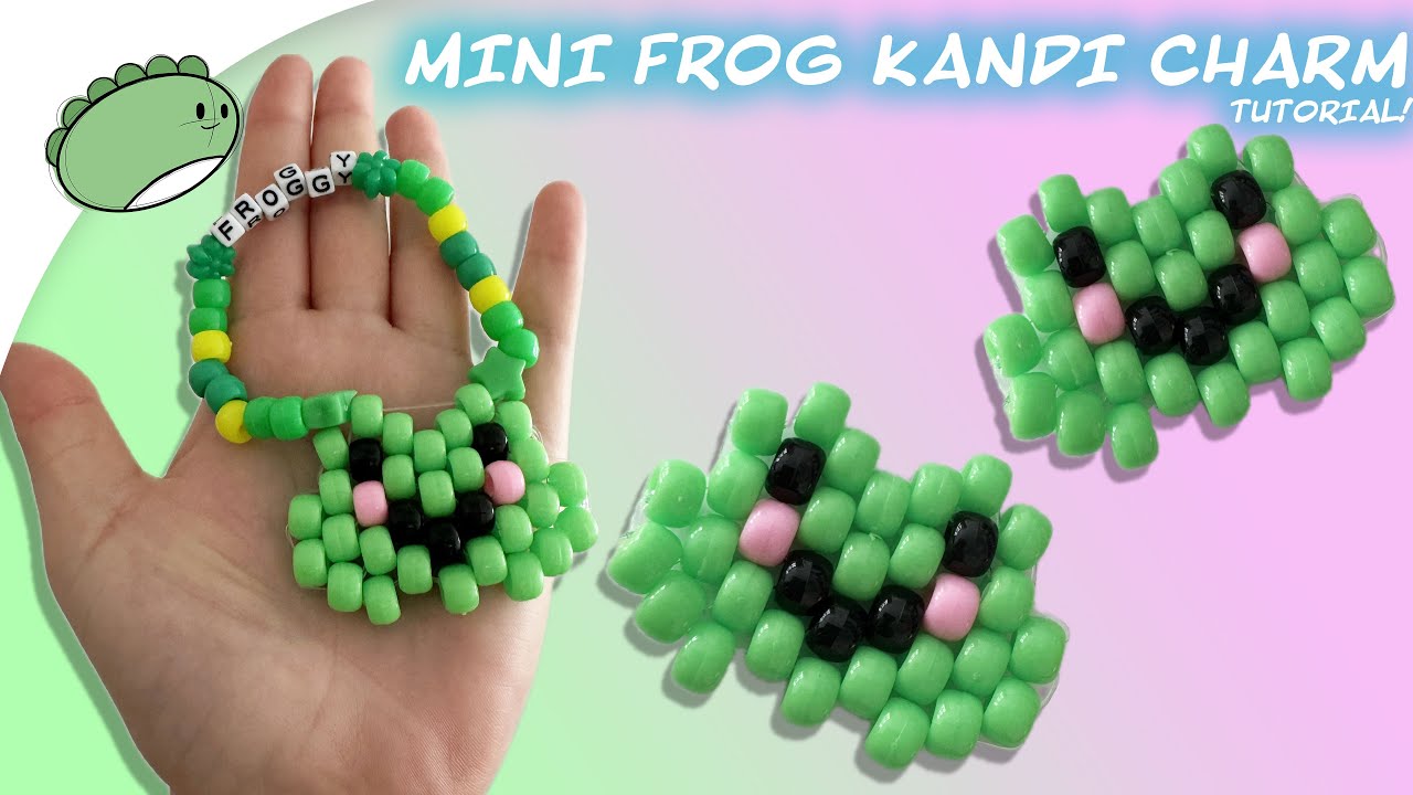 Mini Frog Kandi Charm Tutorial!