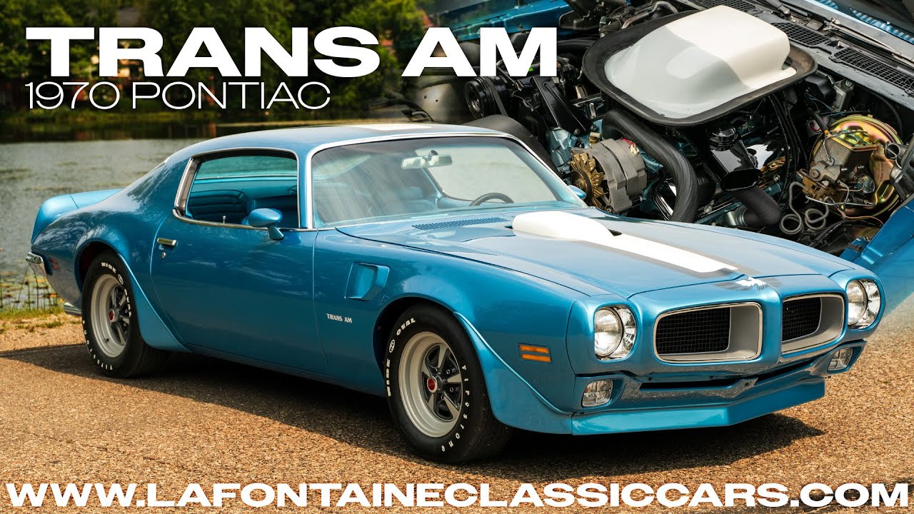 Pontiac Firebird Trans Am Ram Air III 1970 года | Подробный тур с вождением