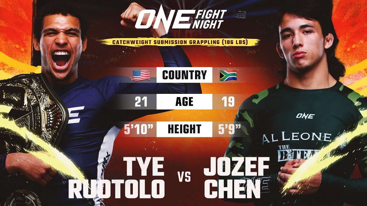 BJJ Phenoms Collide 💪🥋 Tye Ruotolo vs. Jozef Chen | Full Fight