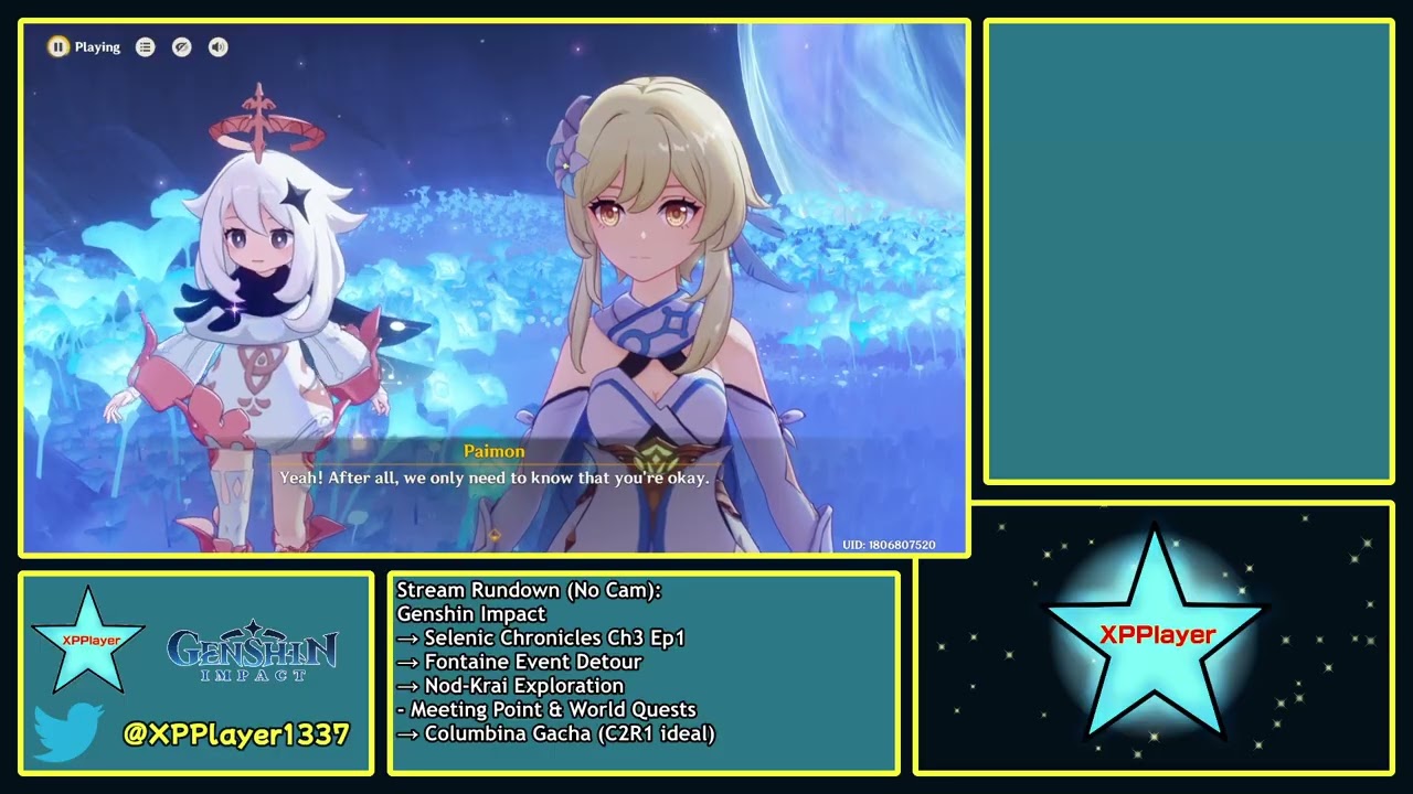 Genshin Impact Luna IV Nod-Krai Exploration & Fontaine Quick Events Stream #134 (2026.01.14)