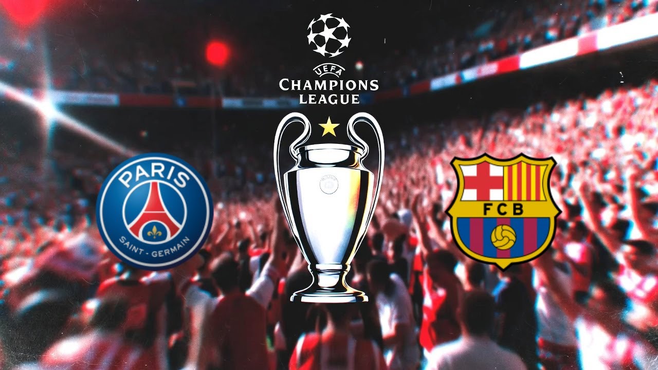 PSG - FC Barcelona / UEFA Champions League Achtelfinale Highlights