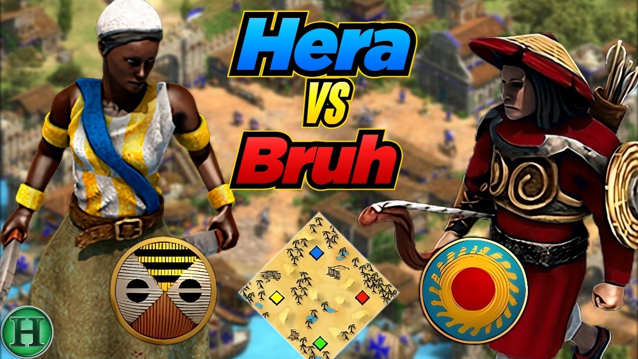 Malians vs Vietnamese | 1v1 Arabia | vs Bruh | AoE2