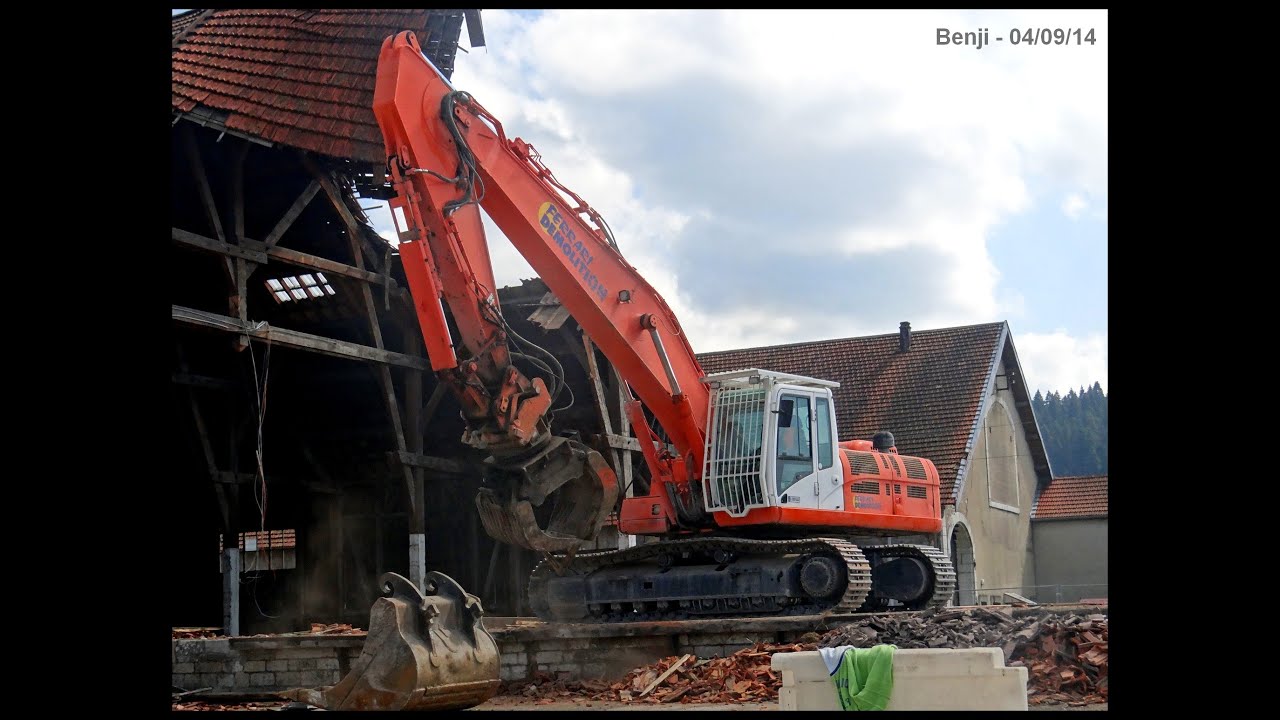 Démolition Batiment SNCF - PONTARLIER