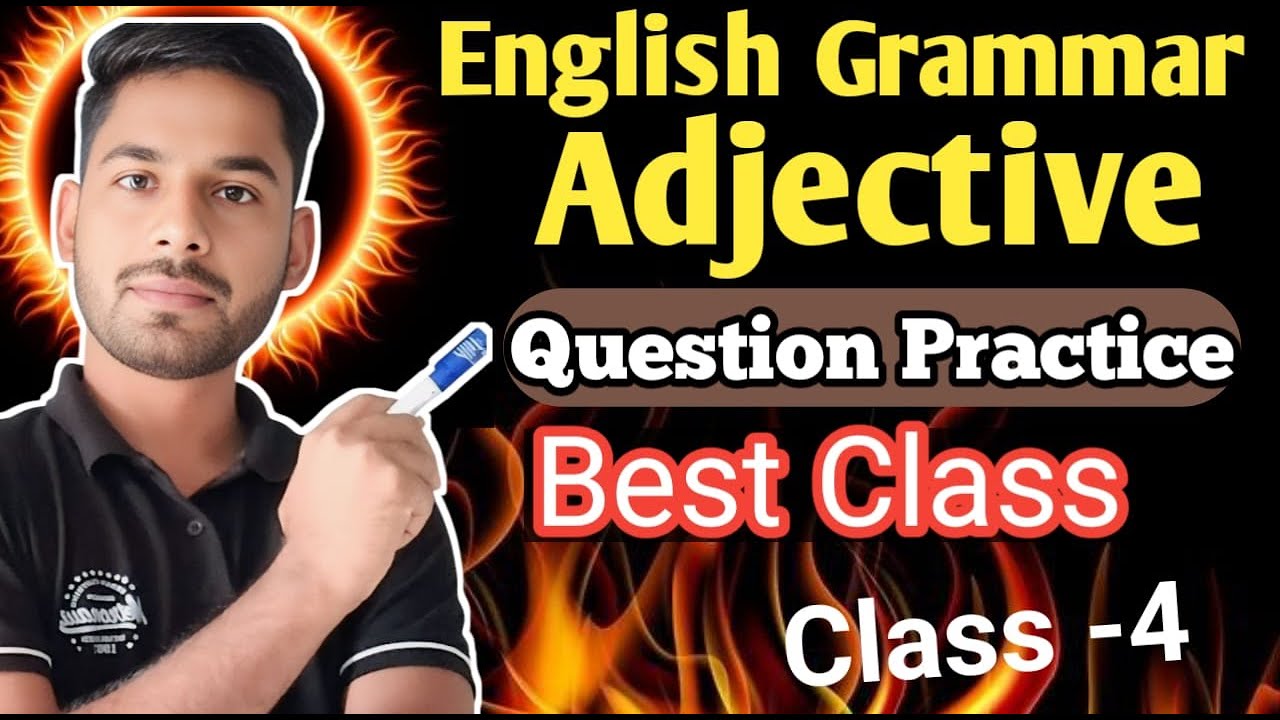 Adjective Question Practice | English Grammar Adjective |  #education
